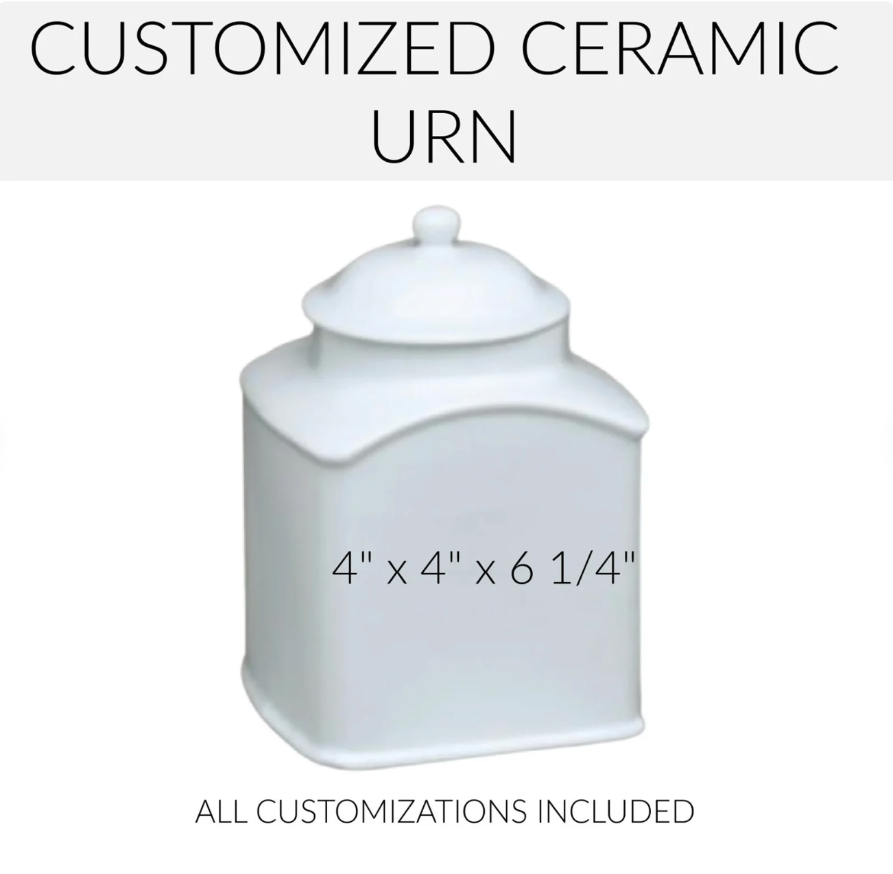 PET URN (UNDER 50 LBS.)