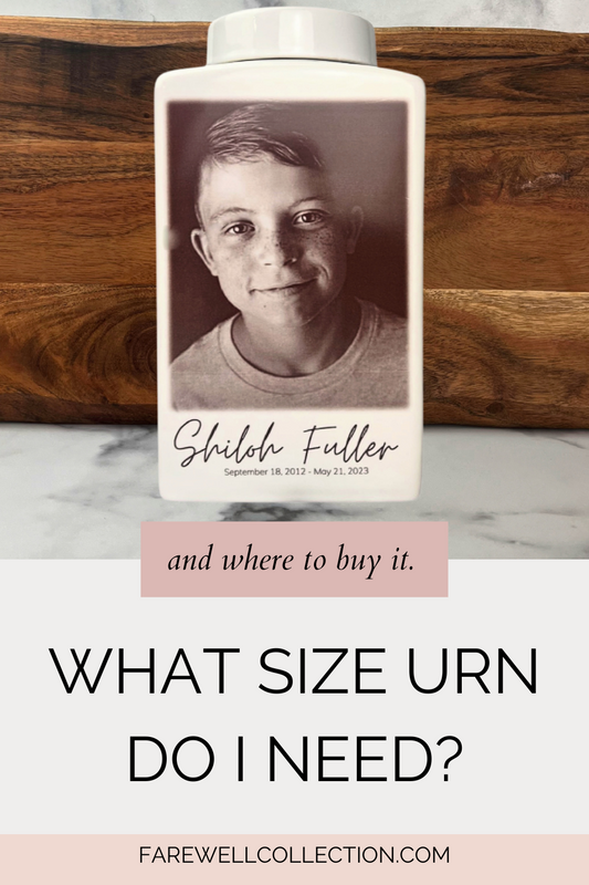 Finding the perfect urn size: Honoring your loved one's memory, one dimension at a time.