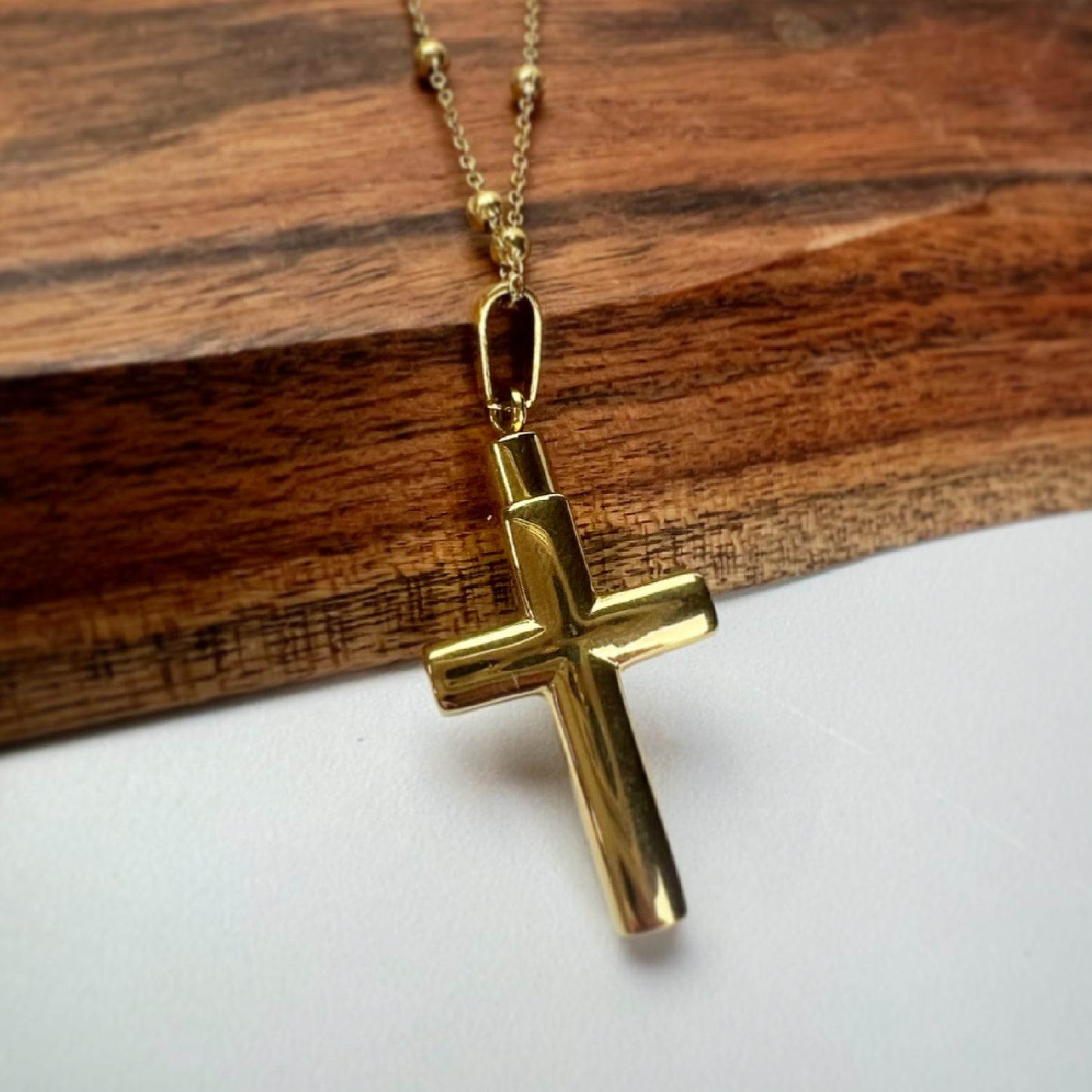 Cremation Urn Necklace | Memorial Jewelry Keepsake | Cross Pendant